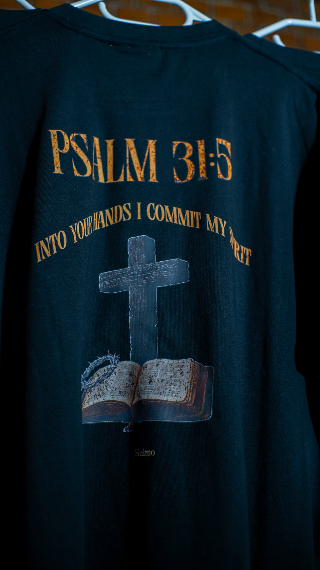 Psalm 31:5 - Fekete - Oversize póló