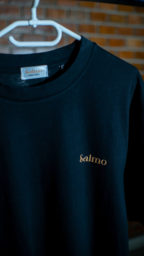 Matthew 3:16 - Descending like dove - Fekete - Oversize póló