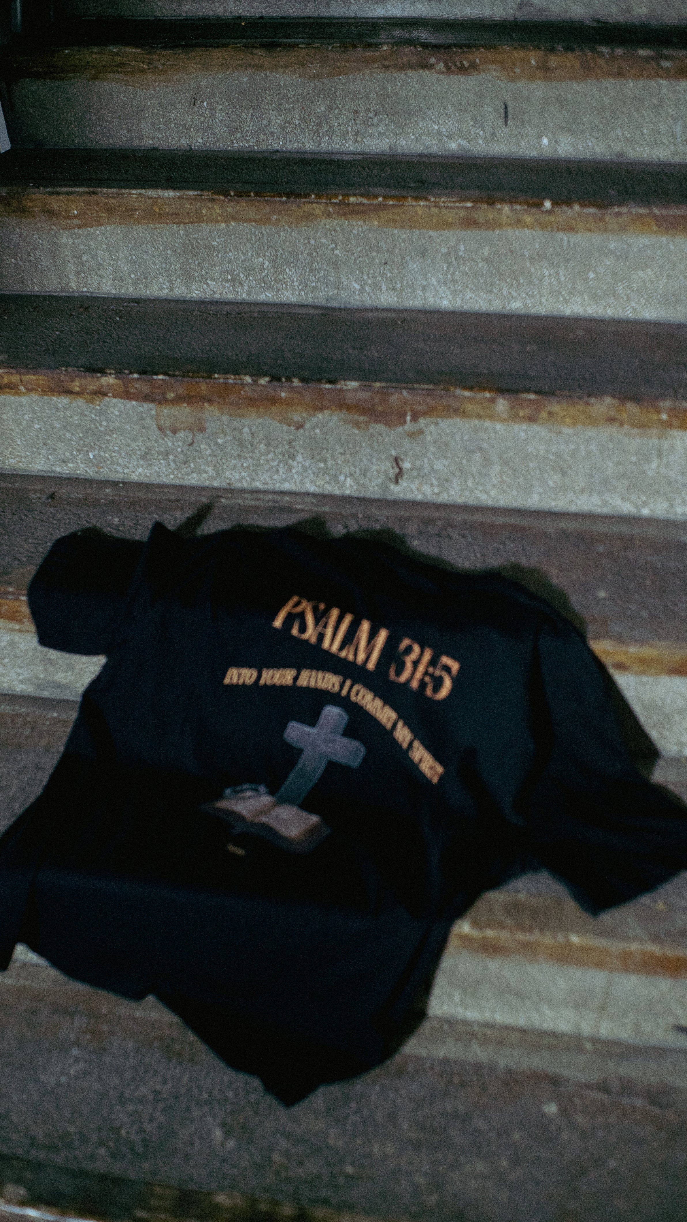 Psalm 31:5 - Fekete - Oversize póló