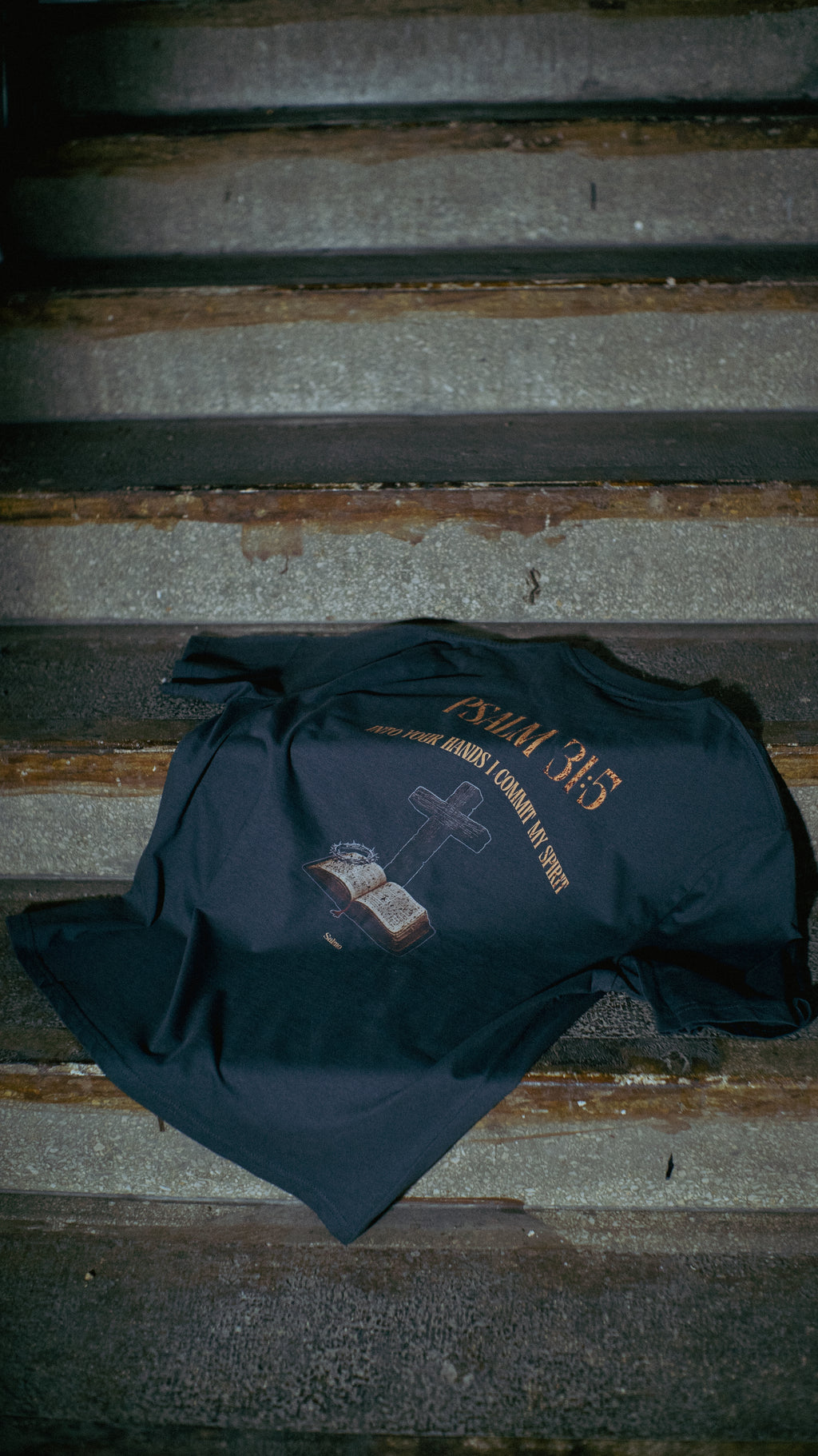 Psalm 31:5 - Szürke - Oversize póló