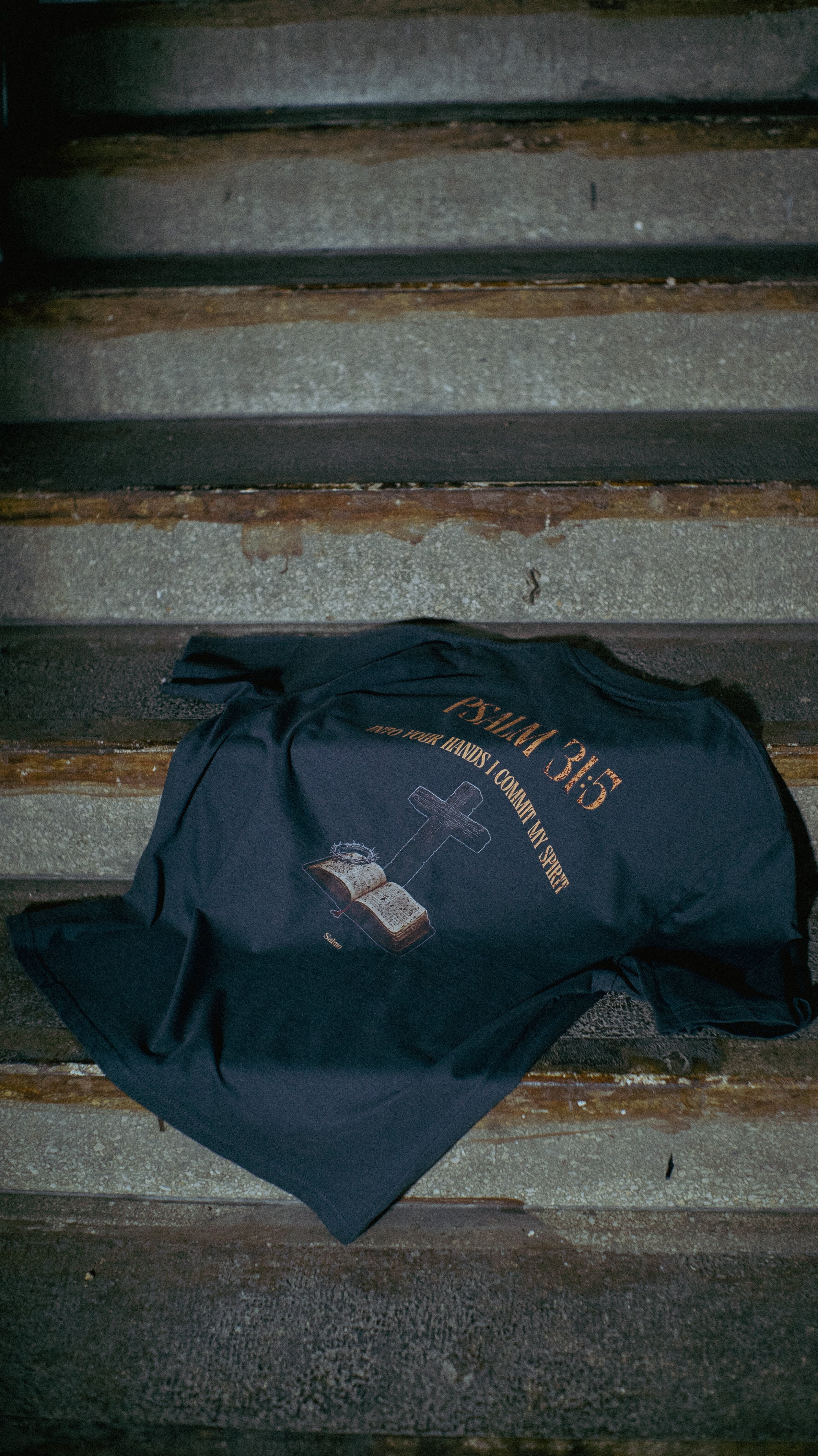 Psalm 31:5 - Szürke - Oversize póló